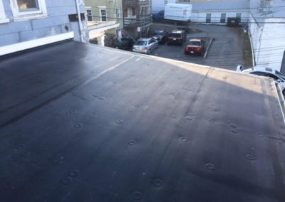 rubber roof installation